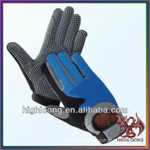 hot style full finger professional leather ski gloves